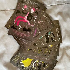 Set of Illustrated Women in Science Postcards with Pink, Yellow & Teal Accents